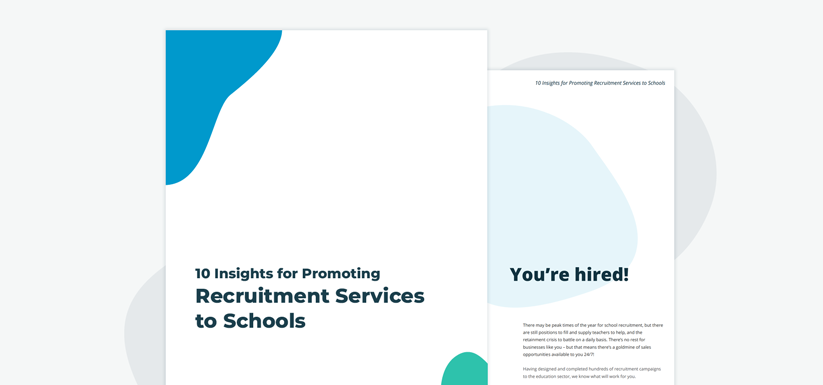 Marketing Recruitment Services to Schools